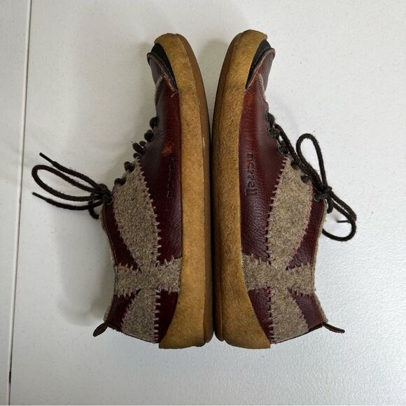 Merrell Milan Autumn Leather Lace Up Felted Wool Round Toe Shoe Women Size 7.5 - Picture 7 of 12